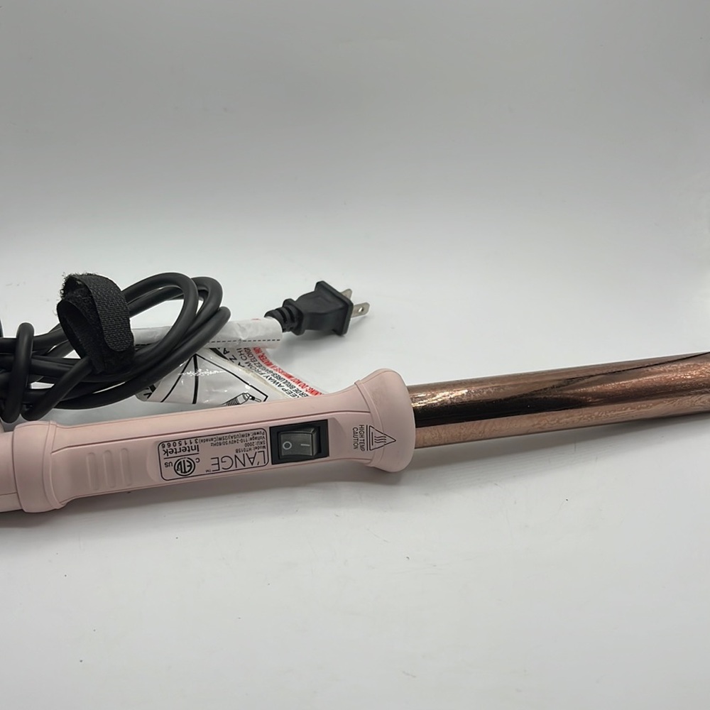 Lange Rose Gold Curling Wand